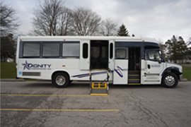 Dignity Transportation Coach Bus