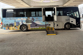 Dignity Transportation Coach Bus