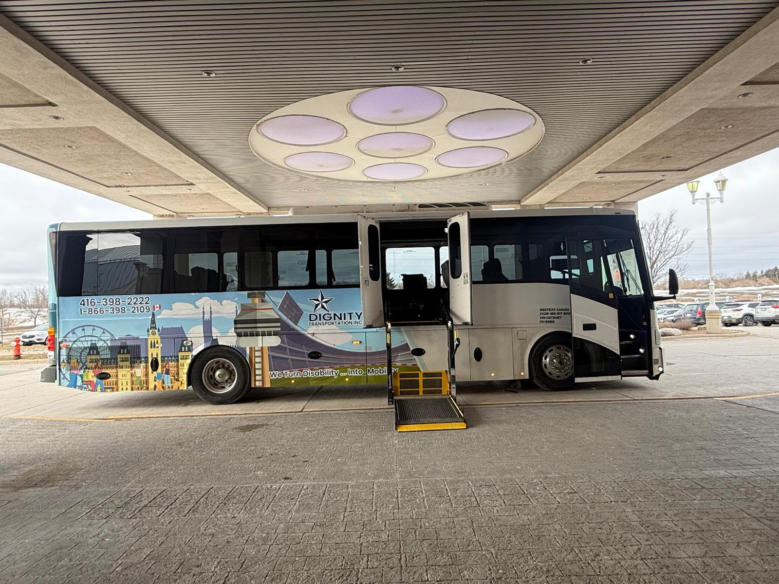 Dignity Transportation Coach Bus (Enlarged)